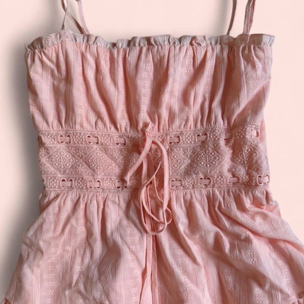 Pink Tiered Ruffle Sundress - Picture 3 of 3